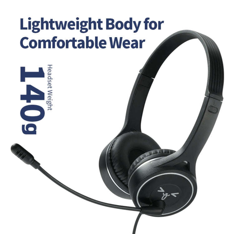 SOYTO SY-G30C Long Microphone Wired Noise Cancelling Ergonomic Gaming Headset, Interface:3.5mm(Bl...