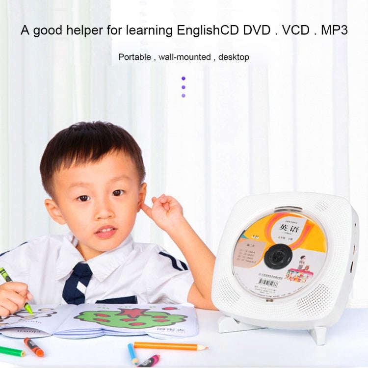 Kecag KC-609 Wall Mounted Home DVD Player Bluetooth CD Player, Specification:CD Version +Not Conn...