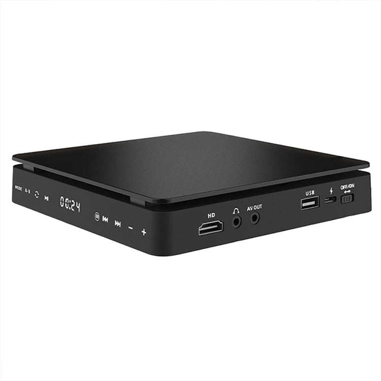 Kecag KC-708 2A Home Plug-in Mini HD DVD Player(Black)