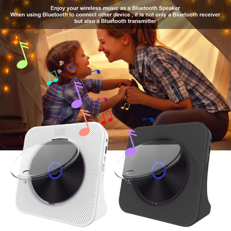Kecag KC-806 2A Retro Bluetooth Music Disc Album CD Player, Specification:Plug-in Version(Blue)