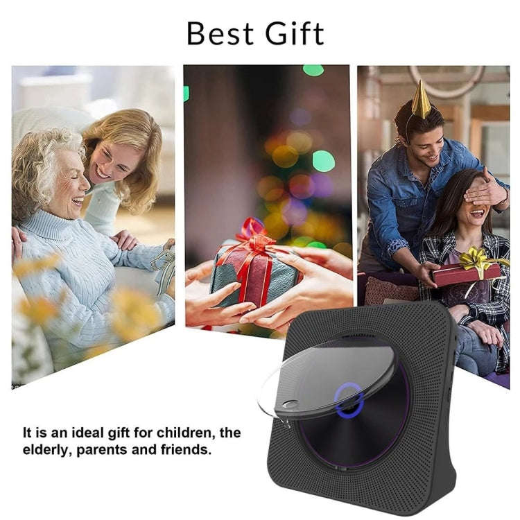 Kecag KC-806 2A Retro Bluetooth Music Disc Album CD Player, Specification:Rechargeable Version(Wh...