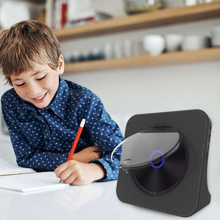 Kecag KC-806 2A Retro Bluetooth Music Disc Album CD Player, Specification:Rechargeable Version(Wh...