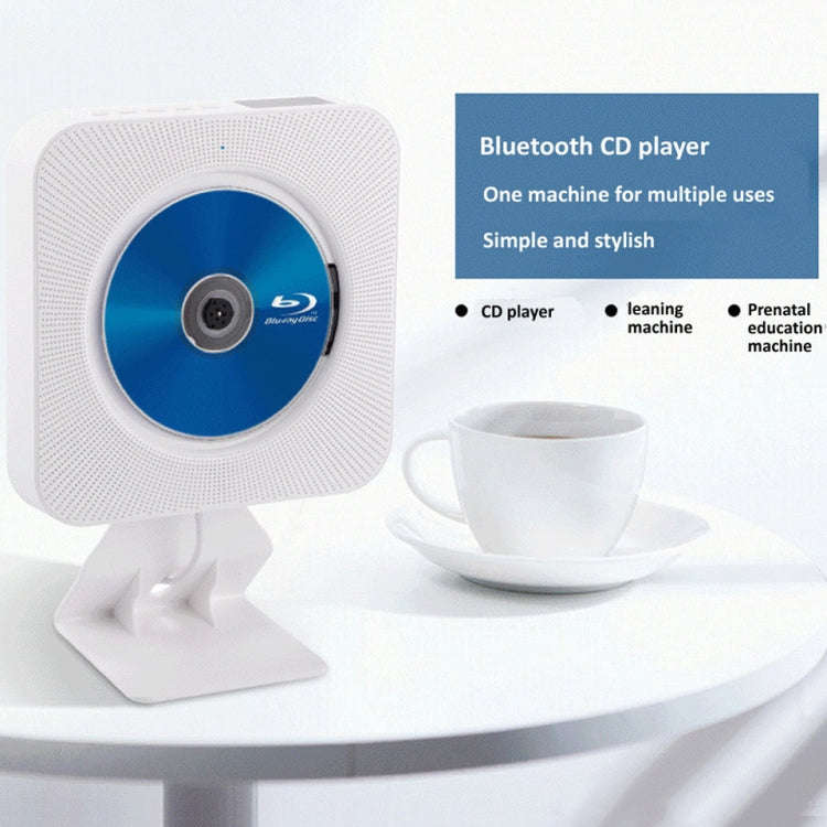 Kecag KC-809 10W Portable Bluetooth Album CD Player Player(White)