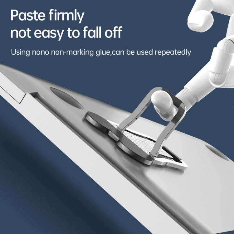 2 PCS Metal Foldable Laptop Stand Bracket(Tarnish)