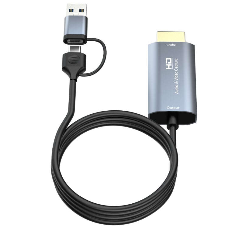 Z36 HDMI/M Male to USB-Type C/M Male HD Video Capture Card, Length: 2m