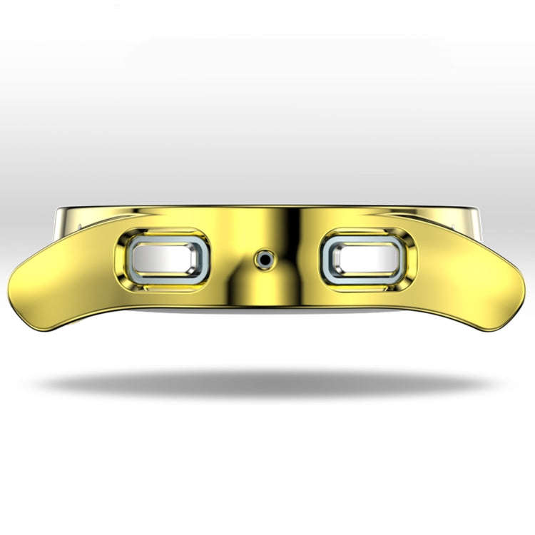 For Samsung Galaxy Watch 5 44 mm Full Coverage TPU Electroplating Protective Case(Gold)