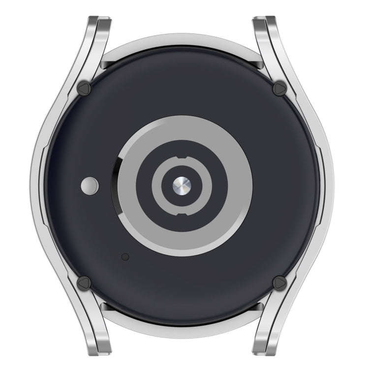 For Samsung Galaxy Watch 5 40 mm Half Coverage Hollowed PC Protective Case(Silver)