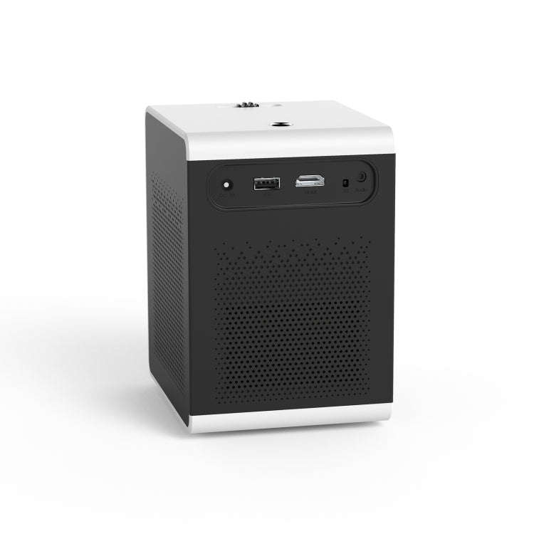 D110 180 ANSI Lumens Mini LED+LCD Smartphone Wireless Screen Mirroring Projector, Plug Type:UK Pl...