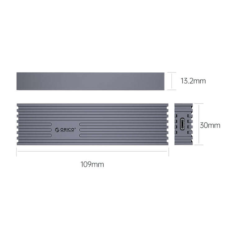 ORICO M231C3-GY M.2 NGFF SSD Enclosure(Grey)