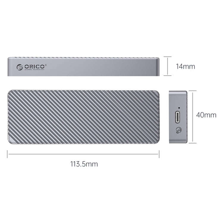 ORICO M213C3-G4-GY 20Gbps M.2 NVMESSD Enclosure(Grey)