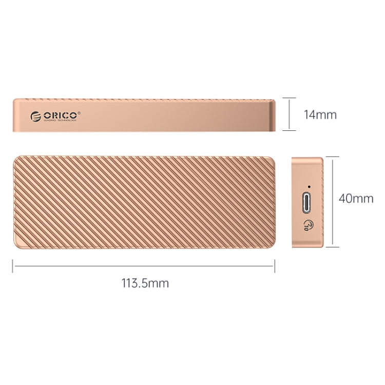 ORICO M213C3-G4-RG 20Gbps M.2 NVMESSD Enclosure(Gold)