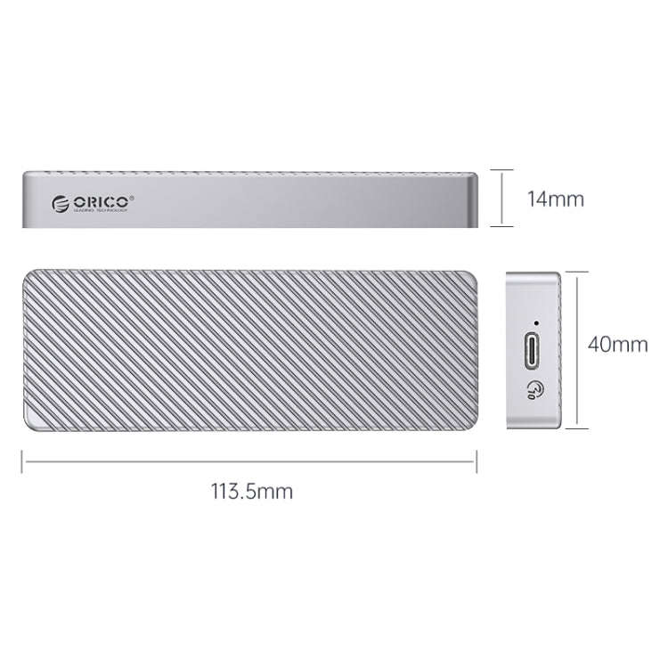 ORICO M213C3-G4-SV 20Gbps M.2 NVMESSD Enclosure(Silver)