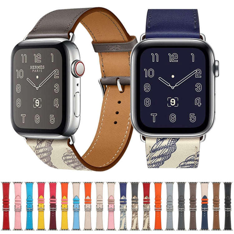 Single Lap Microfiber Leather Watch Band For Apple Watch Ultra 49mm&Watch Ultra 2 49mm / Series 9...