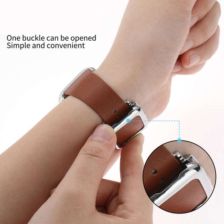 Black Square Buckle Silicone Watch Band For Apple Watch Ultra 49mm&Watch Ultra 2 49mm / Series 9&...