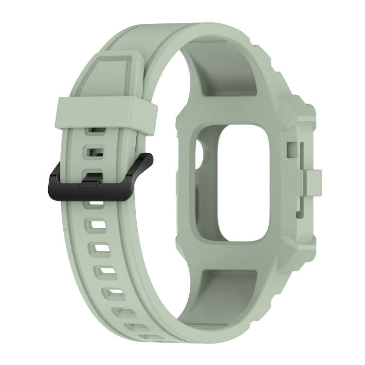 Integrated Silicone Watch Band For Apple Watch Series 9&8&7 41mm / SE 3&SE 2&6&SE&5&4 40mm / 3&2&...