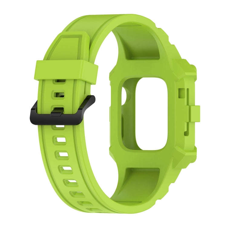 Integrated Silicone Watch Band For Apple Watch Series 9&8&7 41mm / SE 3&SE 2&6&SE&5&4 40mm / 3&2&...