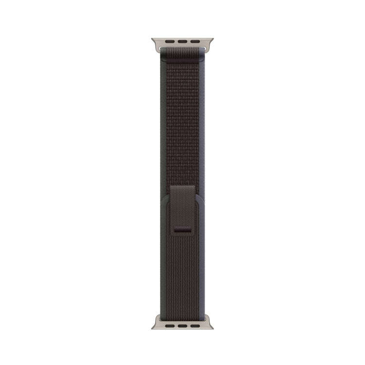 Nylon Watch Band For Apple Watch 42mm / 41mm / 40mm / 38mm (Black Blue)