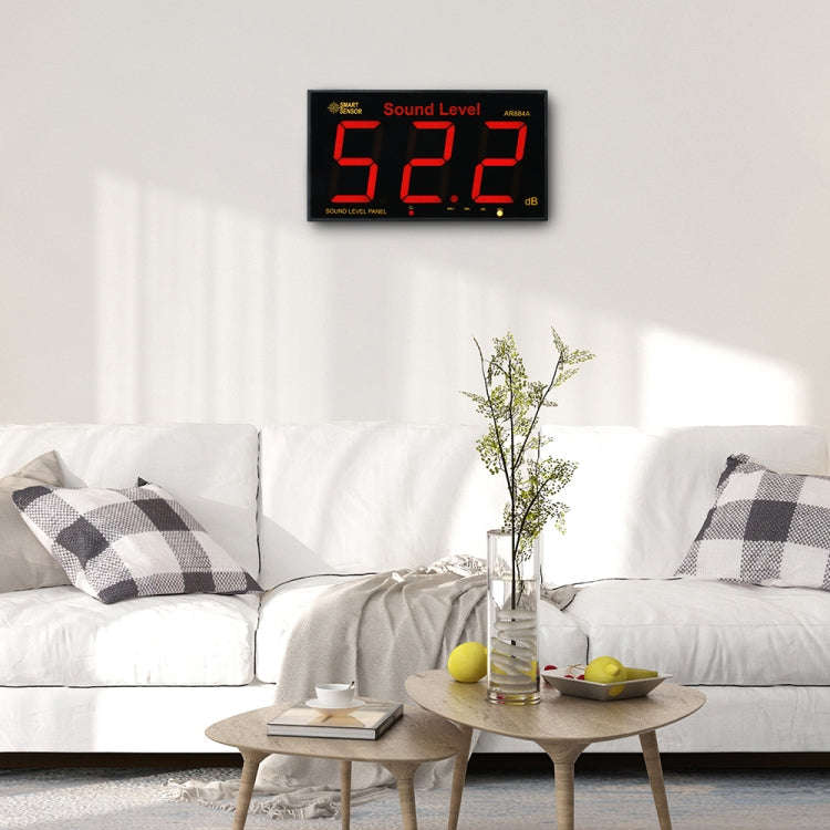 SmartSensor AR884A Smart Wall Mounted Sound Level Meter, EU/US Plug