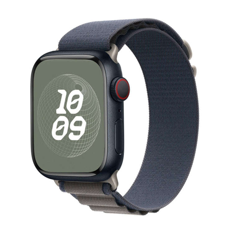 Nylon Loop Watch Band for Apple Watch 42mm / 41mm / 40mm / 38mm(Blue)