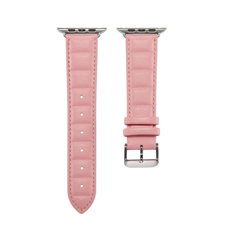 Genuine Leather Watch Band For Apple Watch Ultra 49mm / Series 8&7 45mm / SE 2&6&SE&5&4 44mm / 3&...