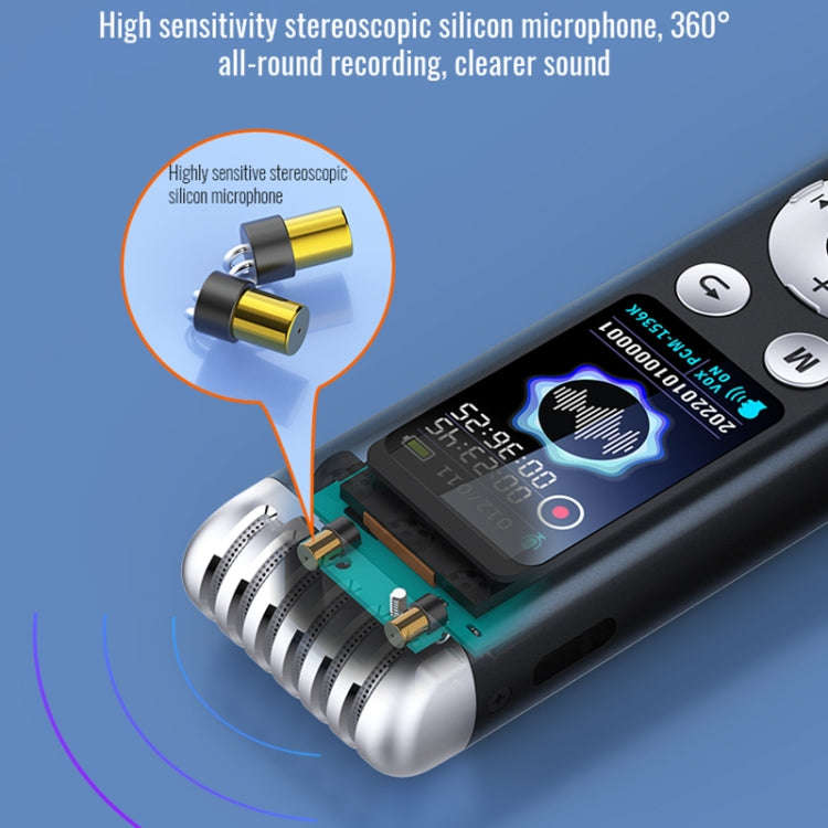 JNN Q88 Multifunctional HD Noise Reduction Mini MP3 Recorder, Capacity:32GB