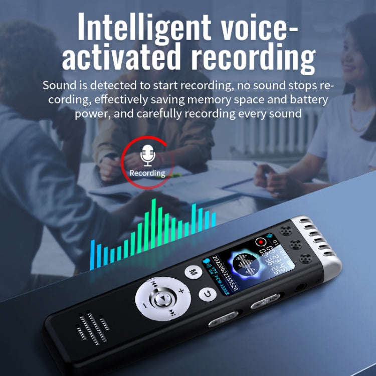 JNN Q88 Multifunctional HD Noise Reduction Mini MP3 Recorder, Capacity:64GB