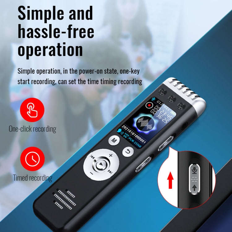 JNN Q88 Multifunctional HD Noise Reduction Mini MP3 Recorder, Capacity:64GB