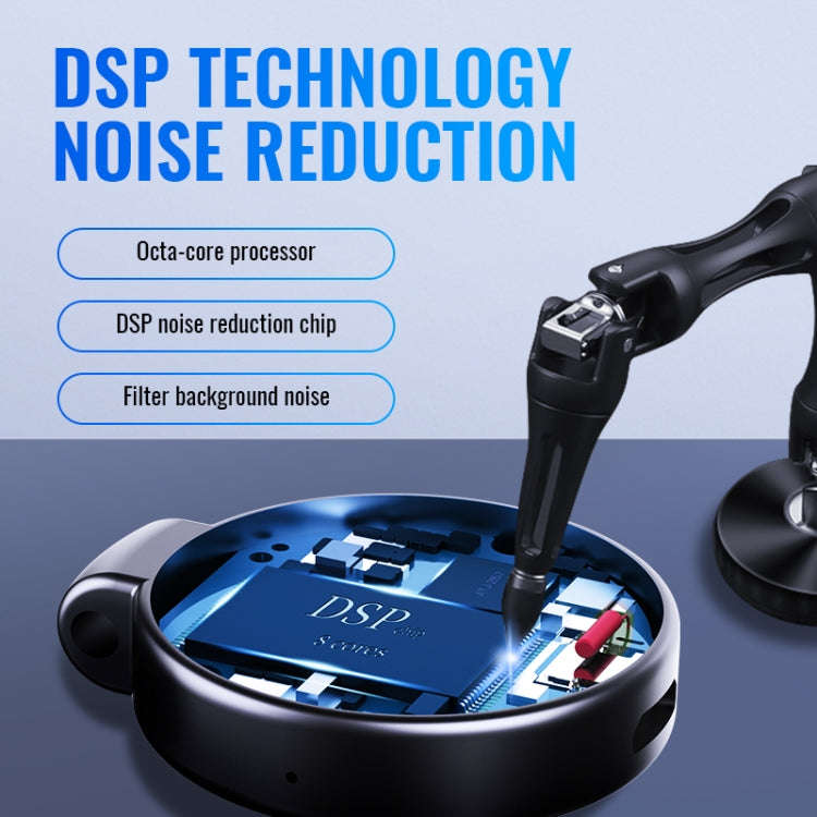 JNN S30 Round HD Noise Canceling Recorder, Capacity:4GB(Black)