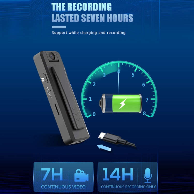 S2 1080P HD Surveillance Camera Recorder Pen with Clip(Black)