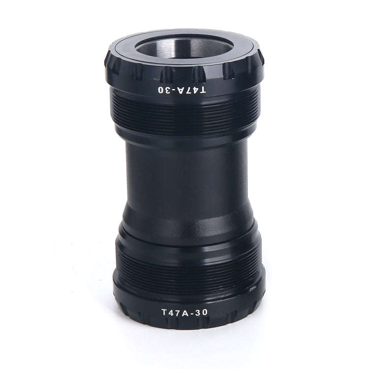 T47A30 Bottom Bracket Fits 68mm/73mm Width of Bicycle Frame(Black)