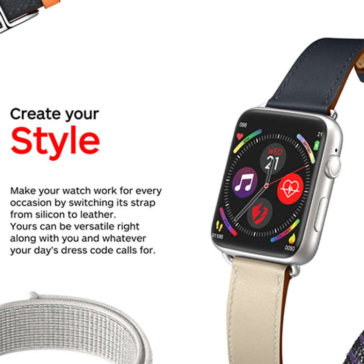 LEMFO LEM10 1.82 inch IPS Screen 4G Smart Watch Android 7.1, Specification:3GB+32GB(Silver)