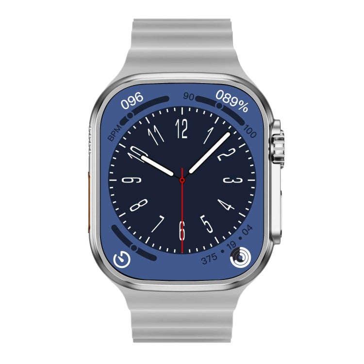 WS-E9 Ultra 2.2 inch IP67 Waterproof Ocean Silicone Band Smart Watch, Support Heart Rate / NFC(Si...