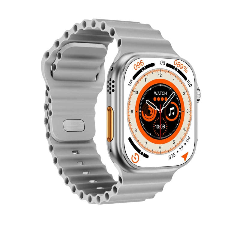 WS-E9 Ultra 2.2 inch IP67 Waterproof Ocean Silicone Band Smart Watch, Support Heart Rate / NFC(Si...