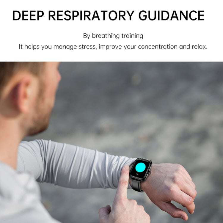 ET540 1.91 inch IP67 Waterproof Silicone Band Smart Watch, Support ECG / Non-invasive Blood Gluco...