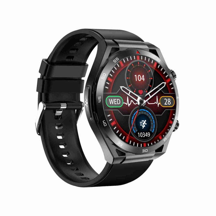 ET450 1.39 inch IP67 Waterproof Silicone Band Smart Watch, Support ECG / Non-invasive Blood Gluco...