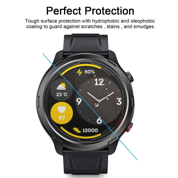For Zeblaze Stratos 2 Lite 10pcs 0.26mm 2.5D 9H Tempered Glass Film Watch Screen Protector