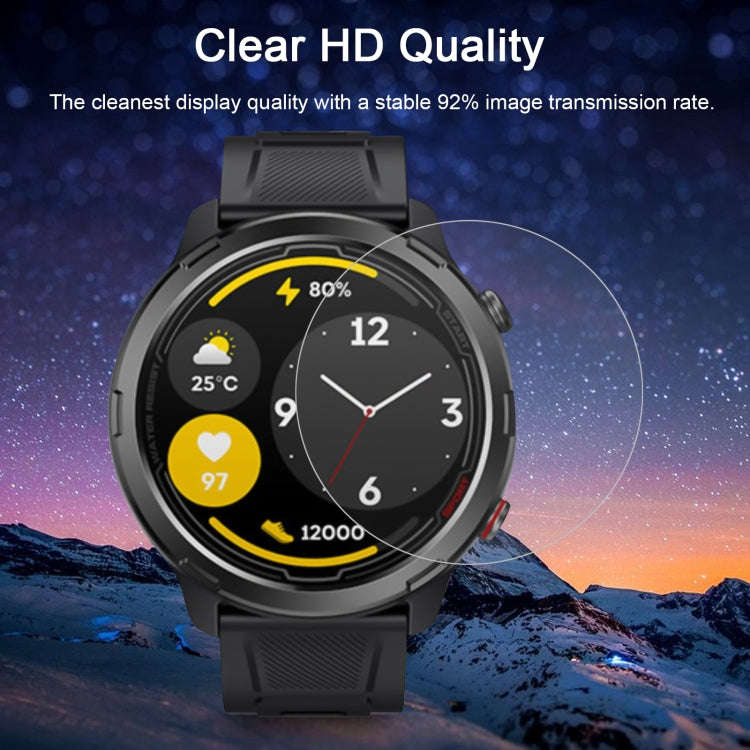 For Zeblaze Stratos 2 Lite 10pcs 0.26mm 2.5D 9H Tempered Glass Film Watch Screen Protector