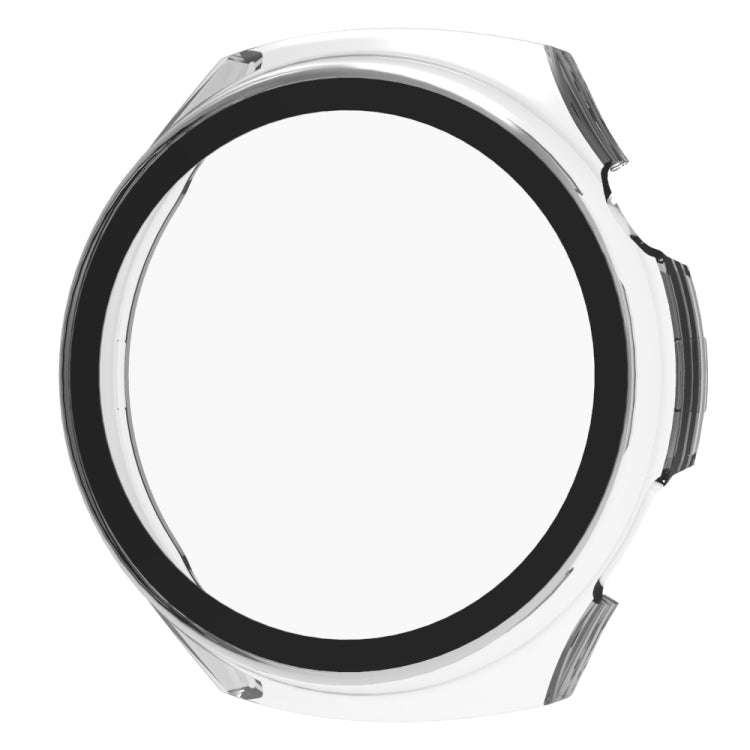 For Huawei Watch 4 Tempered Film + PC Integrated Watch Protective Case(Transparent)