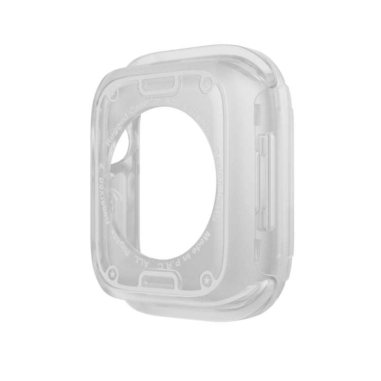 For Apple Watch Series 6 / 5 / 4 / SE 40mm 2-in-1 PC Hybrid TPU Armor Watch Case(Transparent)