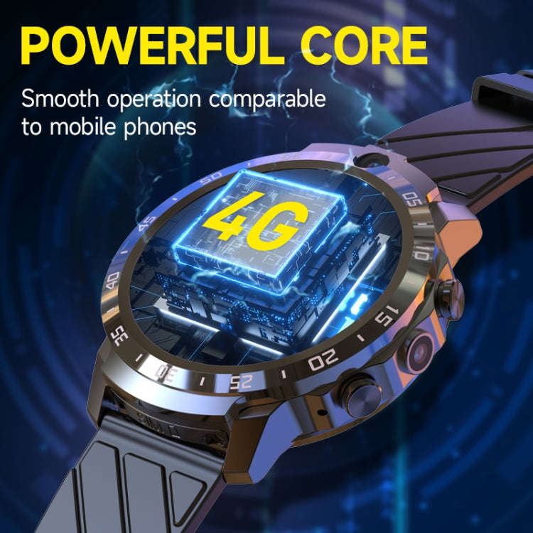 MT27 4G+64G 1.6 inch IP67 Waterproof 4G Android 8.1 Smart Watch Support Heart Rate / GPS, Type:Le...