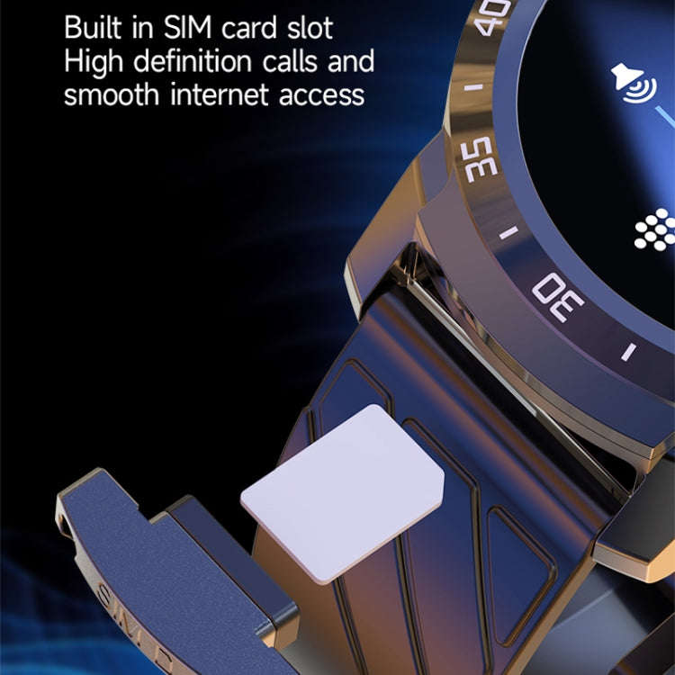 MT27 4G+64G 1.6 inch IP67 Waterproof 4G Android 8.1 Smart Watch Support Heart Rate / GPS, Type:Le...