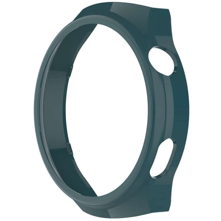 For Huawei Watch 4 Pro Half Coverage Hollowed Watch Protective Case + Hydrogel Film Set(Pine Green)