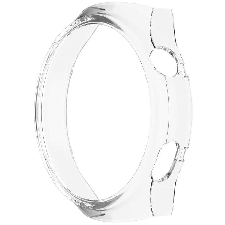 For Huawei Watch 4 Pro Half Coverage Hollowed Watch Protective Case + Hydrogel Film Set(Transpare...