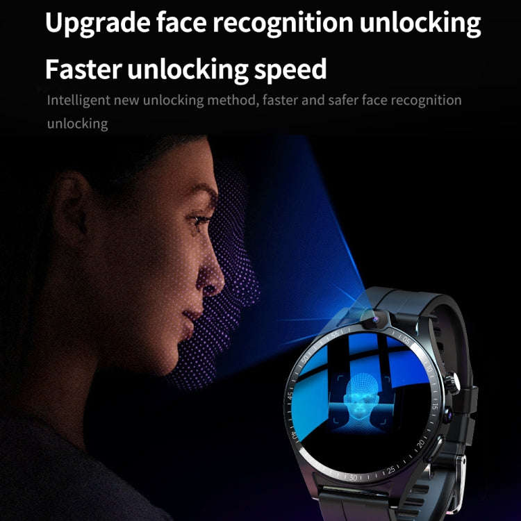 L01 1.43 inch IP67 Waterproof 4G Android 9.0 Smart Watch Support Face Recognition / GPS, Specific...