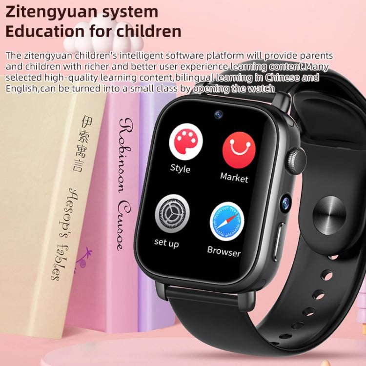 UNIWA X1S 1.9 inch IP67 Waterproof 4G Android 8.1 Dual Cameras Smart Watch Support Temperature Me...