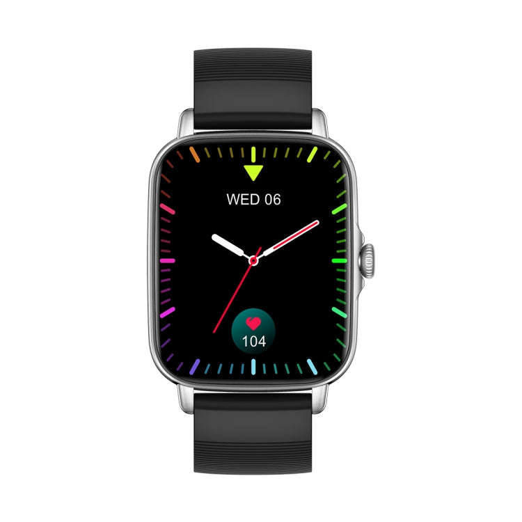 KT59 Pro 1.83 inch IPS Screen Smart Watch Supports Bluetooth Call/Blood Oxygen Monitoring(Silver)