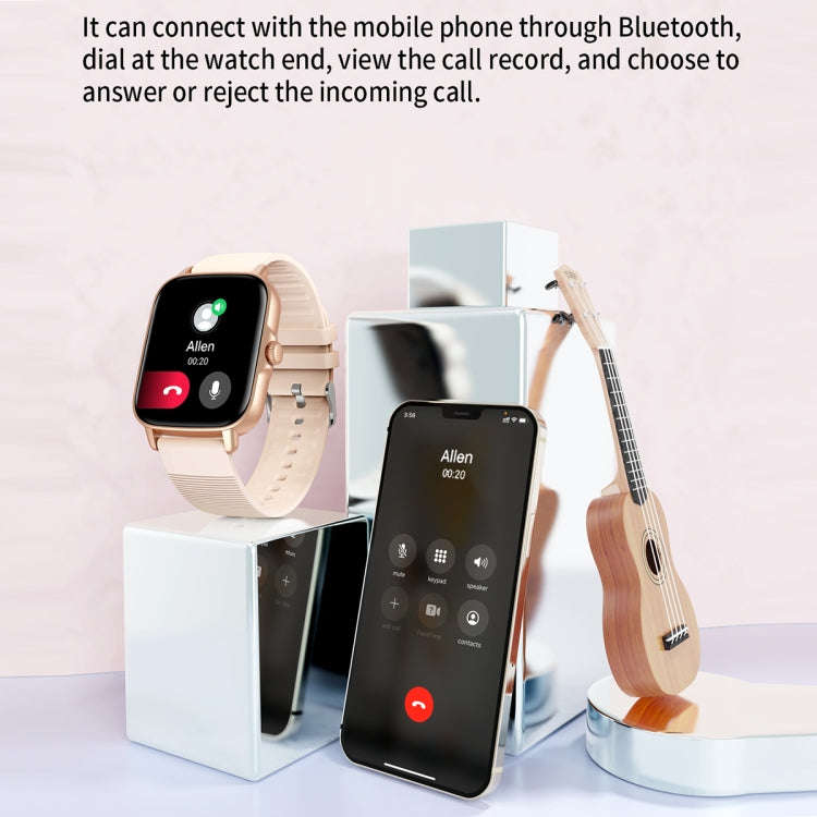 KT59 Pro 1.83 inch IPS Screen Smart Watch Supports Bluetooth Call/Blood Oxygen Monitoring(Black)