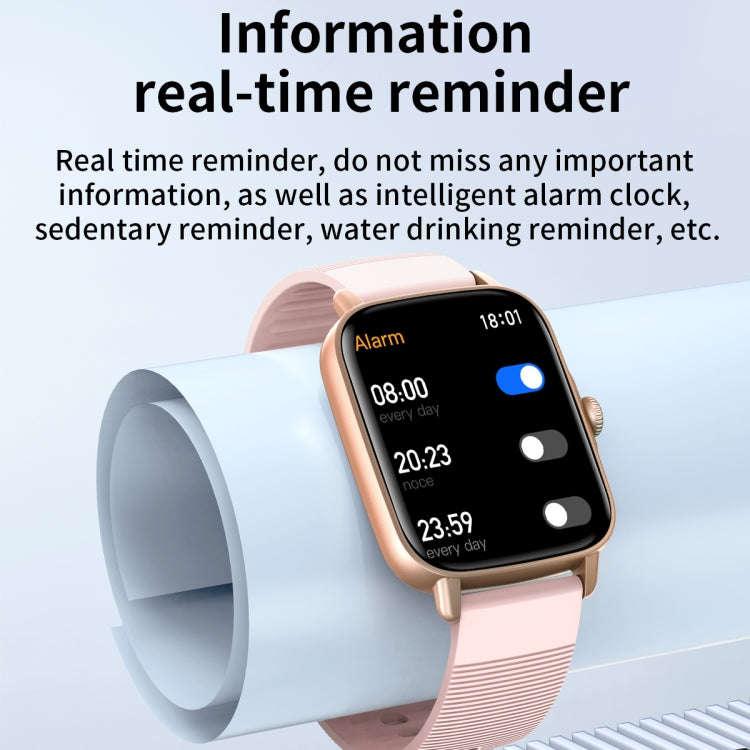 KT59 Pro 1.83 inch IPS Screen Smart Watch Supports Bluetooth Call/Blood Oxygen Monitoring(Black)