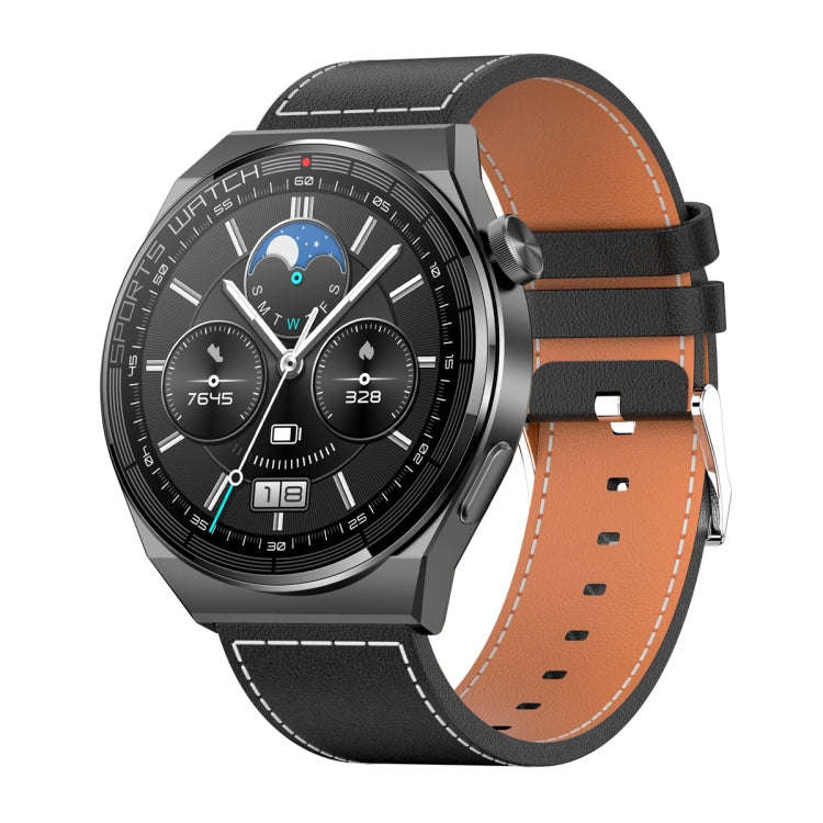 KT62 1.36 inch TFT Round Screen Smart Watch Supports Bluetooth Call/Blood Oxygen Monitoring, Stra...