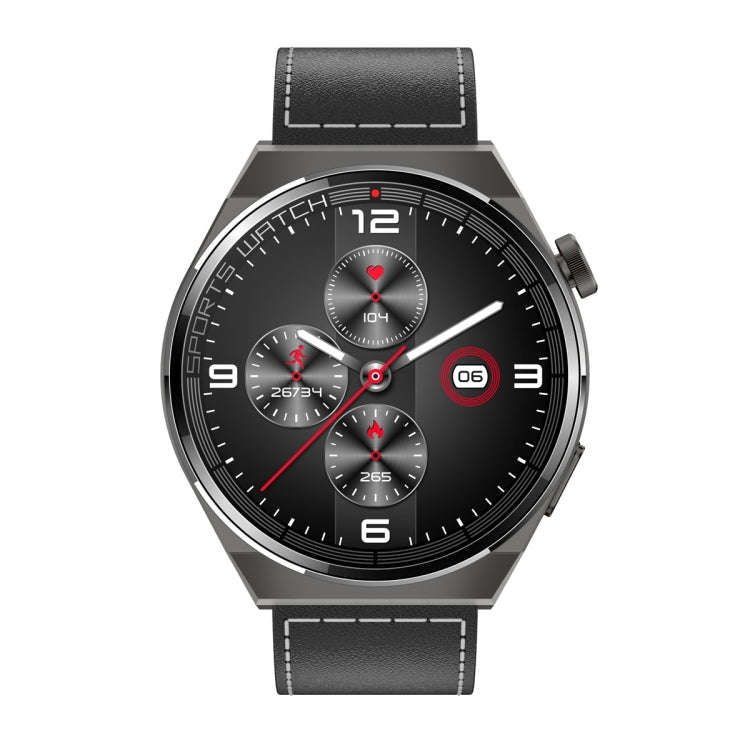 KT62 1.36 inch TFT Round Screen Smart Watch Supports Bluetooth Call/Blood Oxygen Monitoring, Stra...